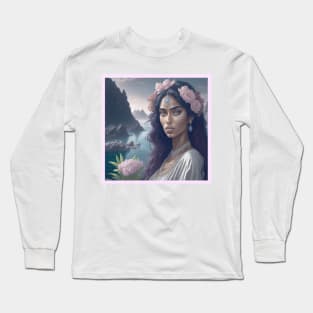 Beautiful woman Long Sleeve T-Shirt